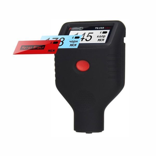 Товщиномір фарби Profiline TG-588 Ultra (3000мкм, Fe/Zn/NFe/Putty, Android/iOS) TO-08 фото