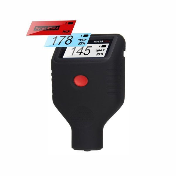 Товщиномір фарби Profiline TG-588 Ultra (3000мкм, Fe/Zn/NFe/Putty, Android/iOS) TO-08 фото