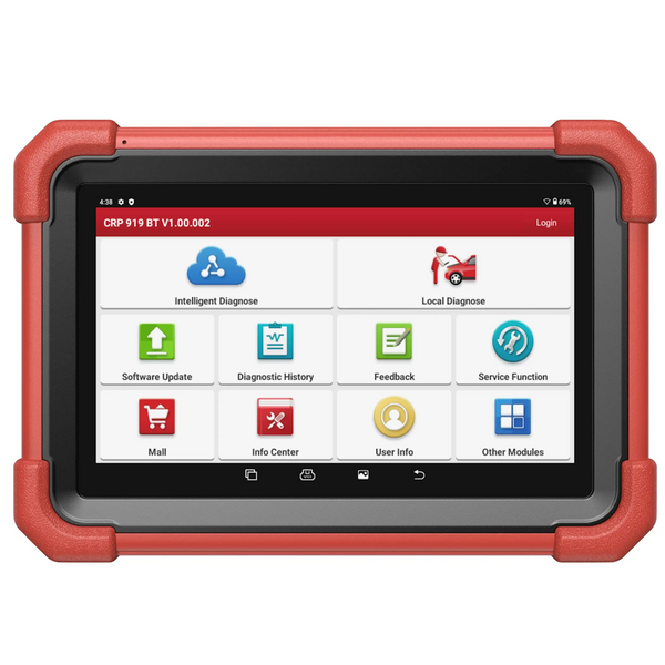 Автосканер Launch X431 CRP919X BT (Bluetooth, CAN FD, DoIP) &mdash; 30+ сервісів, кодування, тест механізмів, 2 роки оновлень  Key-0273 фото