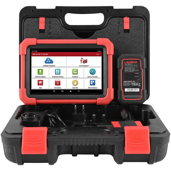 Автосканер Launch X431 CRP919X BT (Bluetooth, CAN FD, DoIP) &mdash; 30+ сервісів, кодування, тест механізмів, 2 роки оновлень  Key-0273 фото